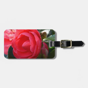 Camellia Blossom Luggage Tag