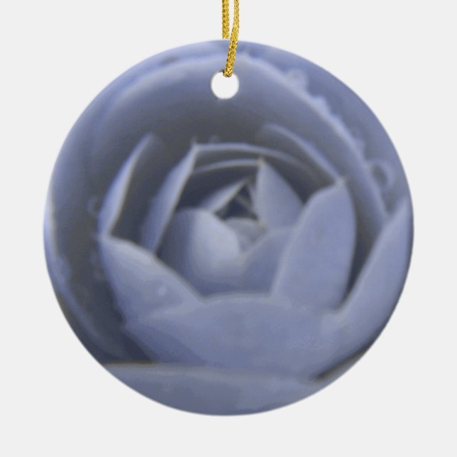 Camellia Frozen Beauty Flower Ceramic Tree Decoration (Front)