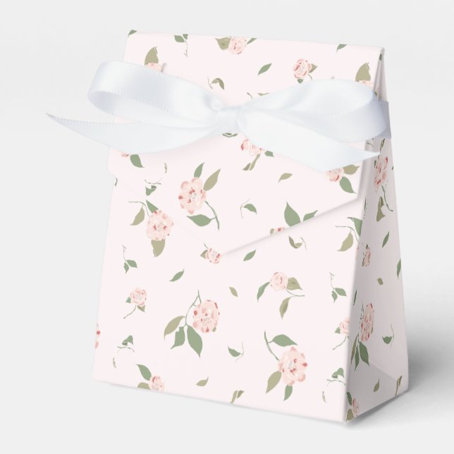 Camellia Garden Favour Box (Front Side)