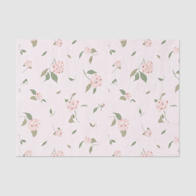 Camellia Garden Tissue Paper (Front)