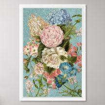 Camellia hydrangea morning-glory florals