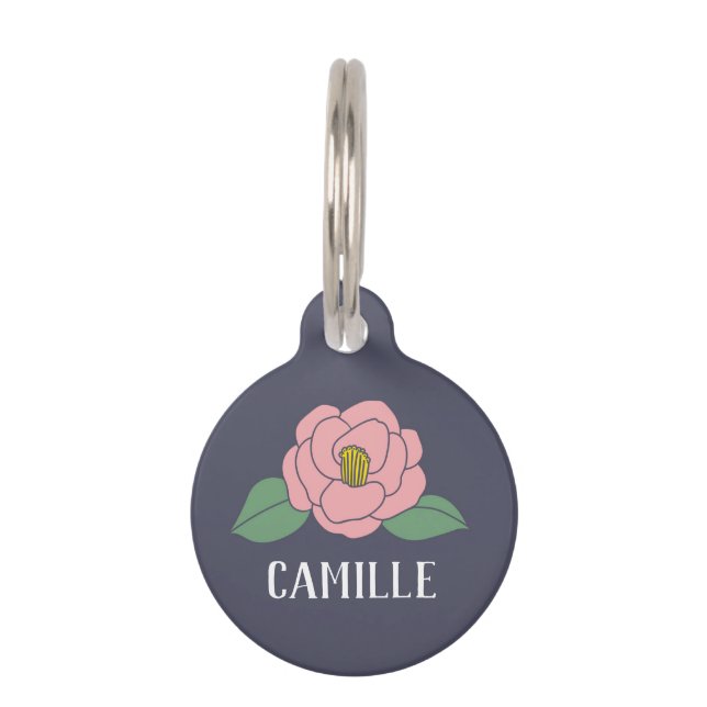 Camellia Pet Tag (Front)