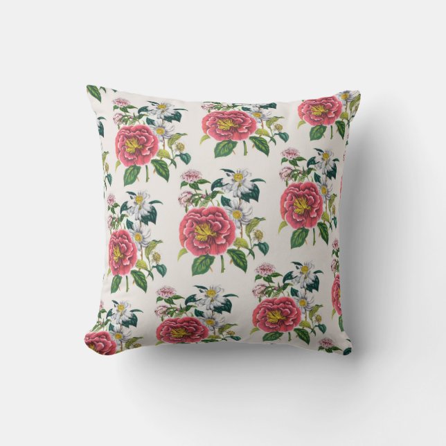 Camellias Pillow (Front)