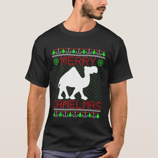 Camelmas  Christmasfor Camel T-Shirt (Front)