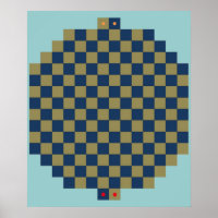Camelot Vers II (Chivalry) Game Board