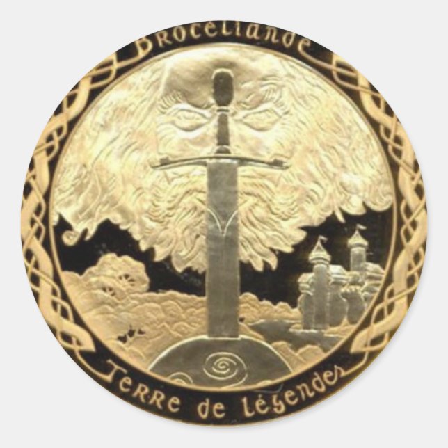 Camelot Wine Label (Front)