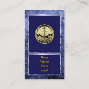 Camelot Wizard Knight King Arthur Business Card