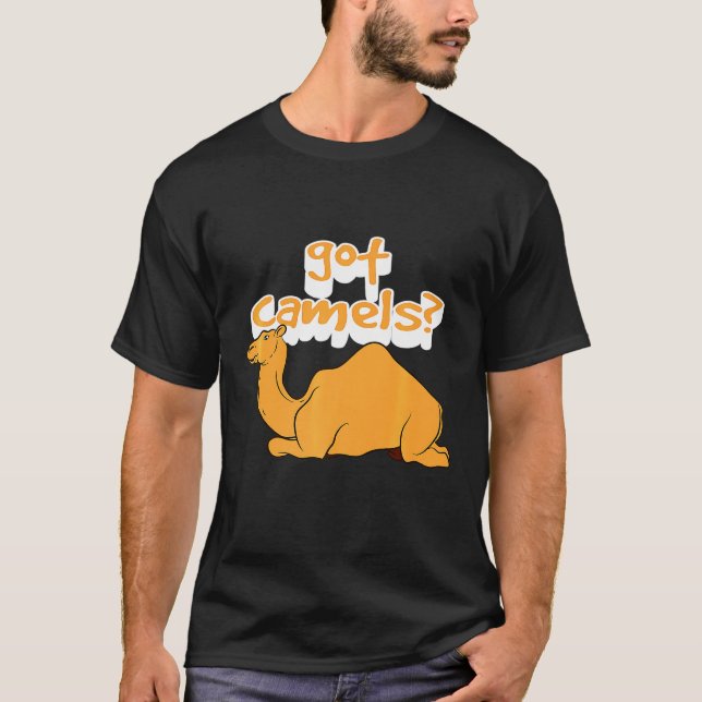 Camels Animal Design  T-Shirt (Front)