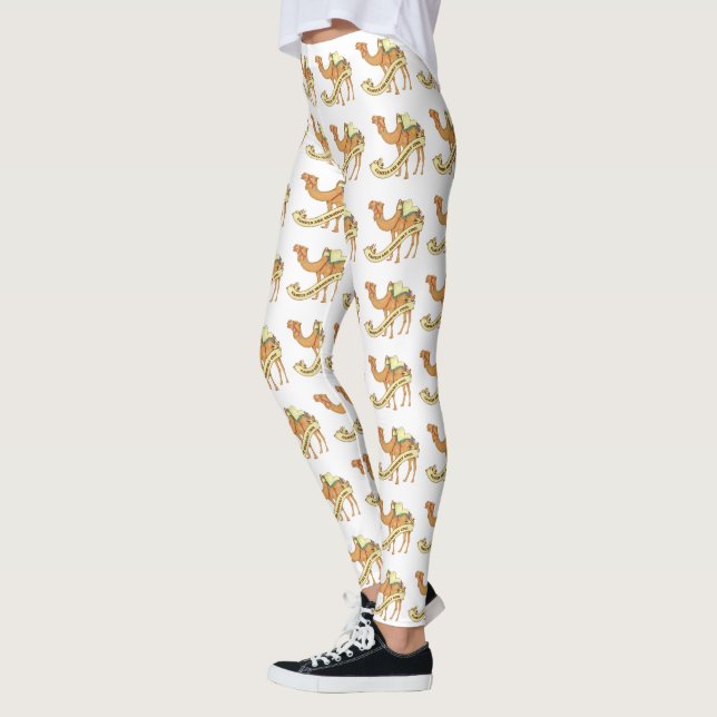 Camels are seriously cool leggings (Left)