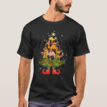 Camels Christmas Tree Lights Santa Hat T-Shirt<br><div class="desc">Camels Christmas Tree Lights Santa Hat</div>