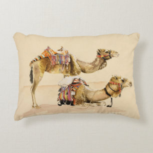 Camels from Petra 2007 Decorative Cushion