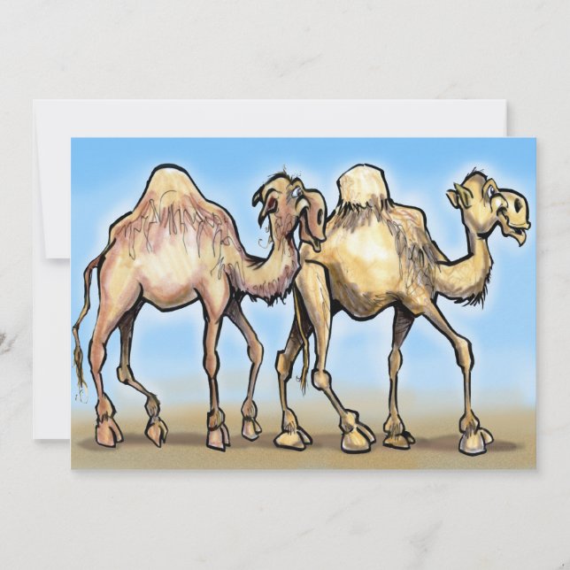 Camels Invitation (Front)