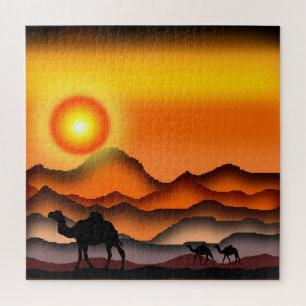 Camels - jigsaw puzzle