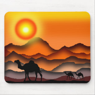 Camels - mouse pad