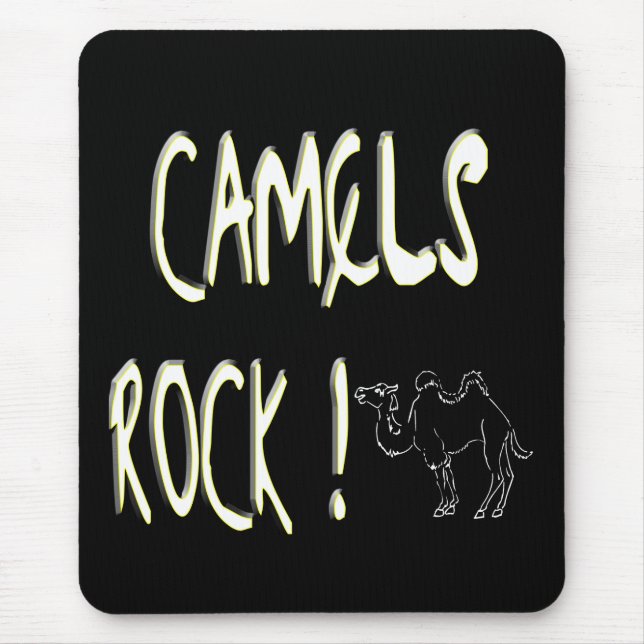 Camels Rock! Mousepad (Front)