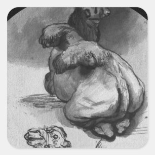 Camels Square Sticker