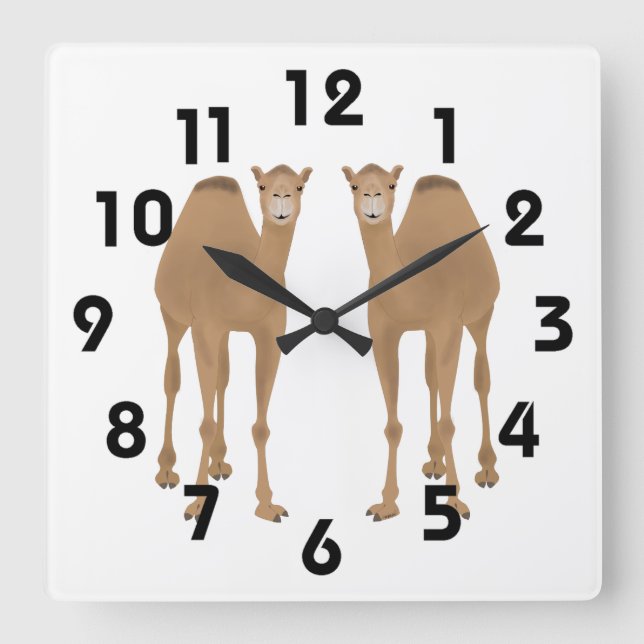 Camels Wall Clock (Front)