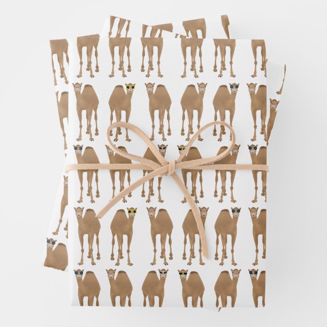 Camels Wrapping Paper Sheets (In situ)