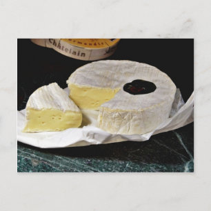 Camembert Cheese Postcard