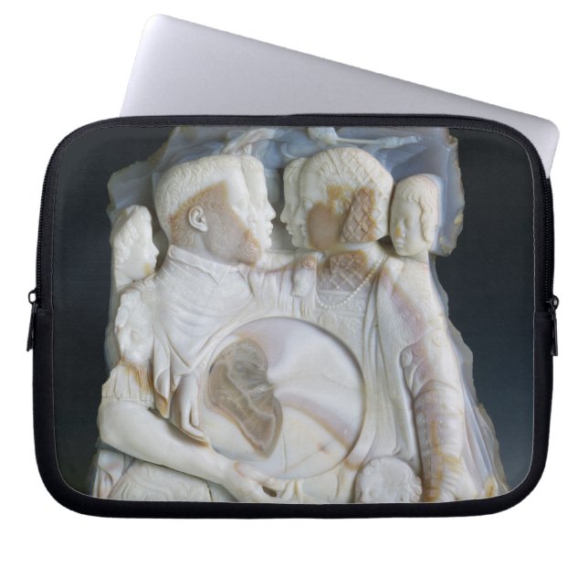 Cameo depicting Cosimo de Medici (1519-74) and his Laptop Sleeve (Front)