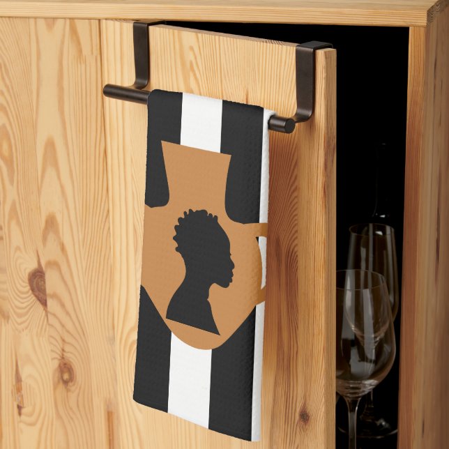 Cameo Kitchen Towel (Thirds Fold)