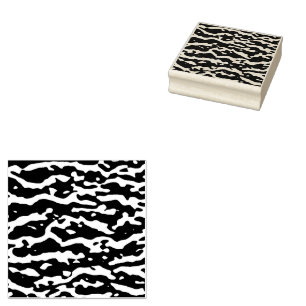 Cameo Pattern Rubber Stamp