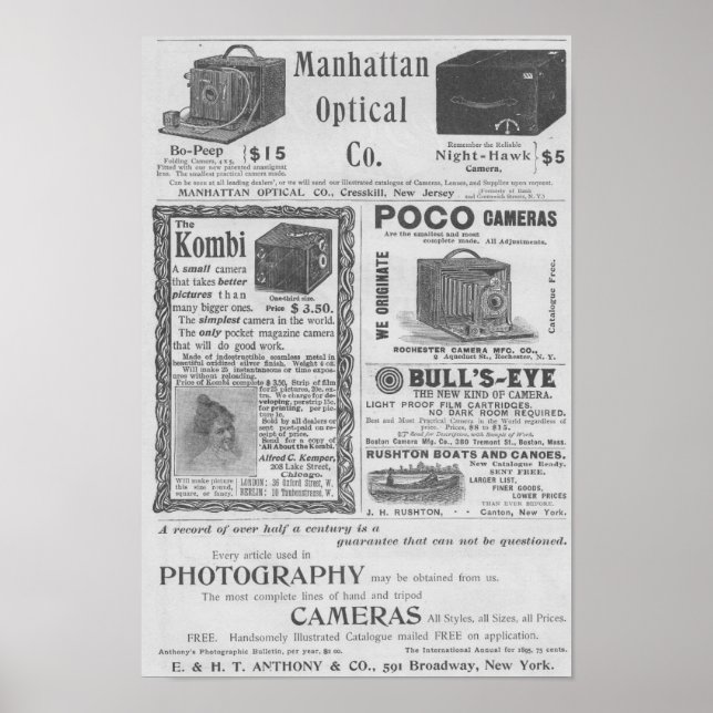 Camera ads poster (Front)