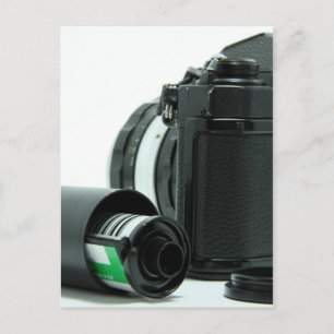 Camera and Film Postcard
