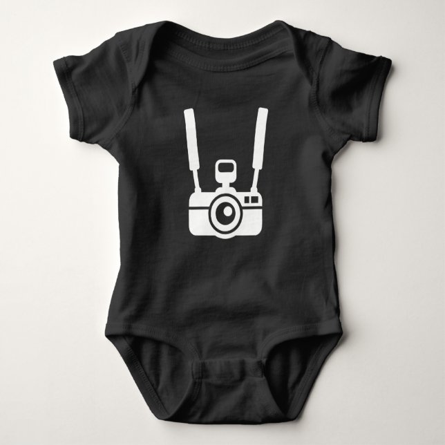 Camera Baby Bodysuit (Front)