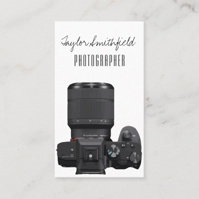 Camera Business Card (Front)