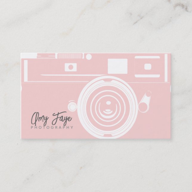 Camera Business Cards | Photography (Front)