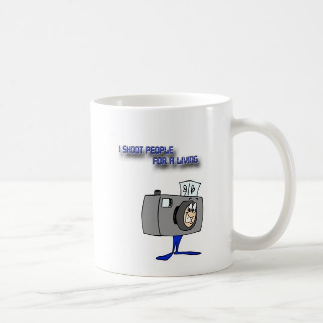 camera cartoon 1 coffee mug (Right)
