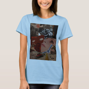 Camera collage' t shirt