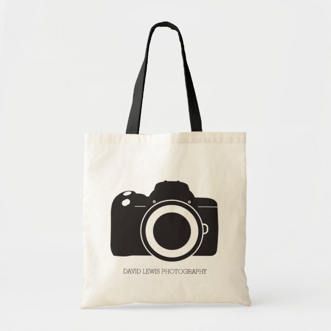 Camera Graphic Tote Bag (Front)