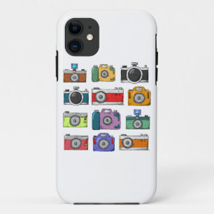 camera hand drawn old Case-Mate iPhone case