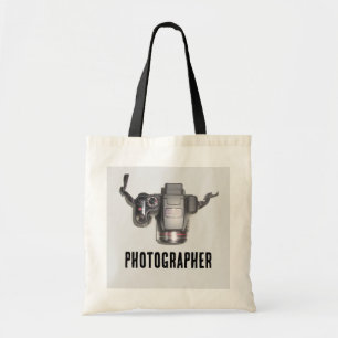 Camera Image from Top, PhotographerTote Bag