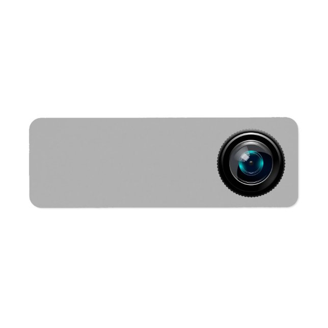 CAMERA LENS ADDRESS LABELS (Front)