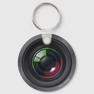 Camera Lens Key Ring