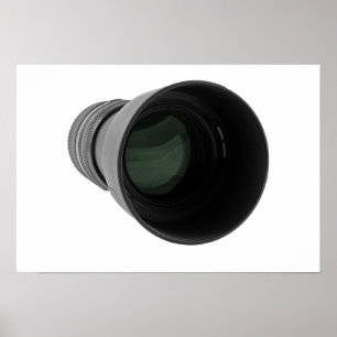 Camera lens poster