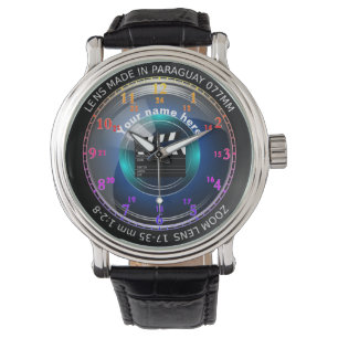 Camera Lens Watch