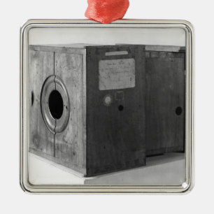 Camera of Joseph Nicephore Niepce, c.1816-22 Metal Tree Decoration