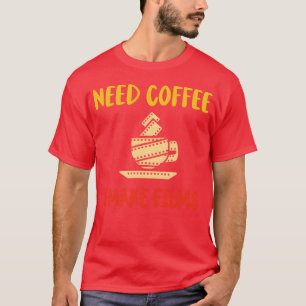 Camera Operator quote retro T-Shirt
