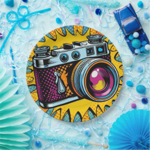 Camera paper plates! plate
