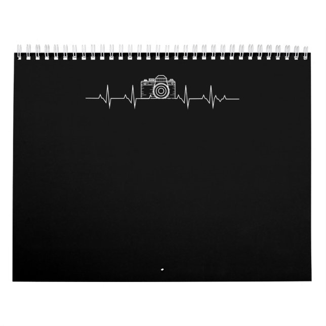 Camera Photography Heartbeat Photographers Calendar (Cover)