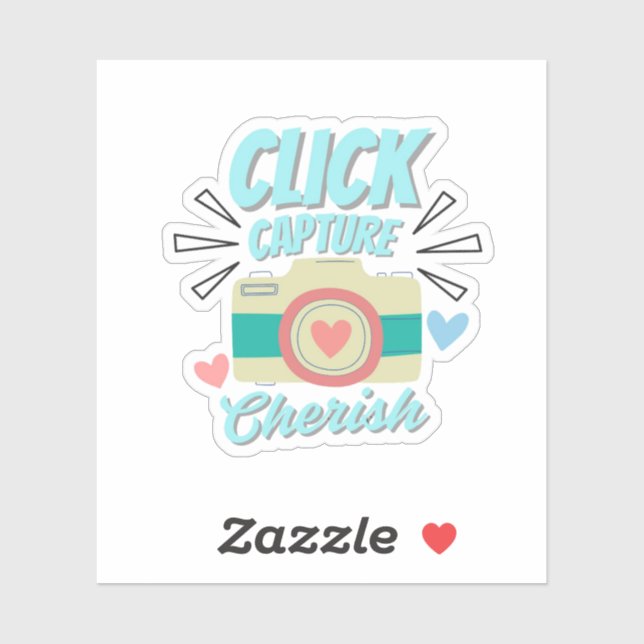 Camera Quote Sticker  (Sheet)