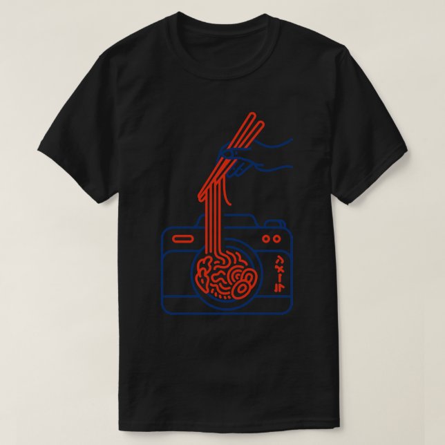 Camera Ramen T-Shirt (Design Front)
