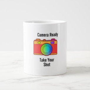 Camera Ready Take Your Shot Large Coffee Mug