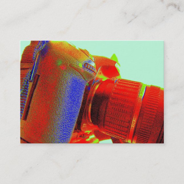 Camera Repair Business Card (Front)