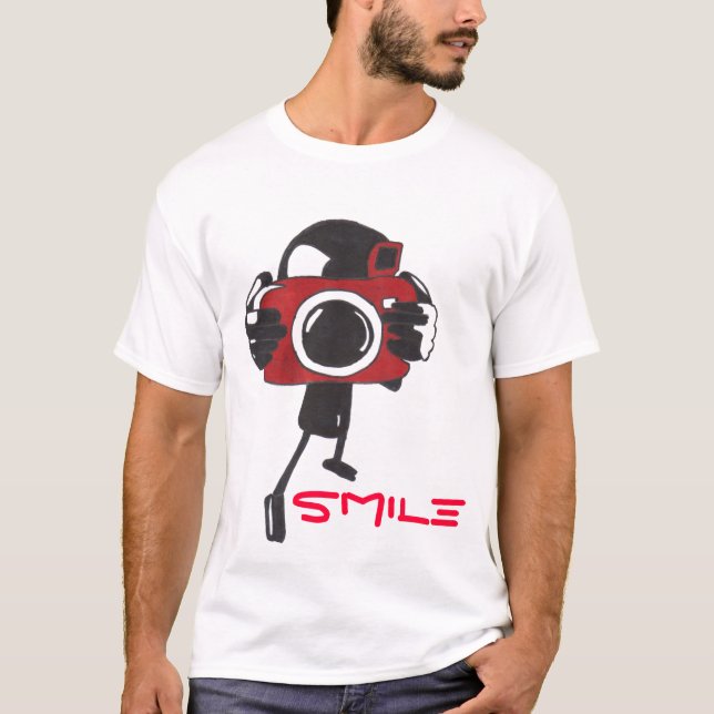 camera smile T-Shirt (Front)