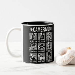 Camera sutra Two-Tone coffee mug